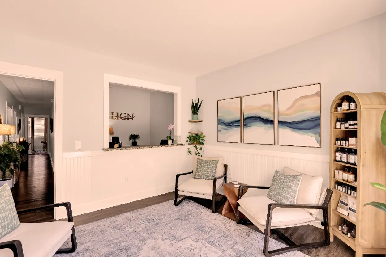 Align Massage Center lobby